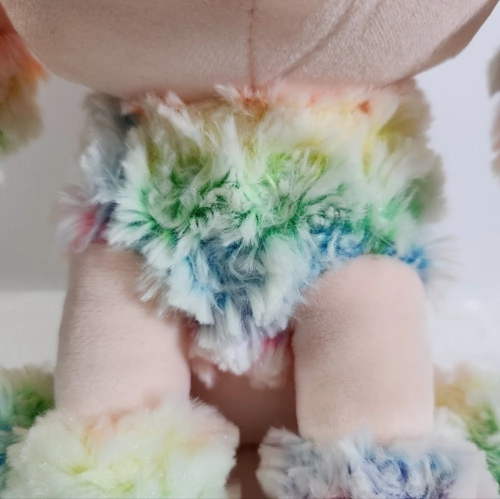 Ty Rainbow Beanie Boos Poodle Dog 10